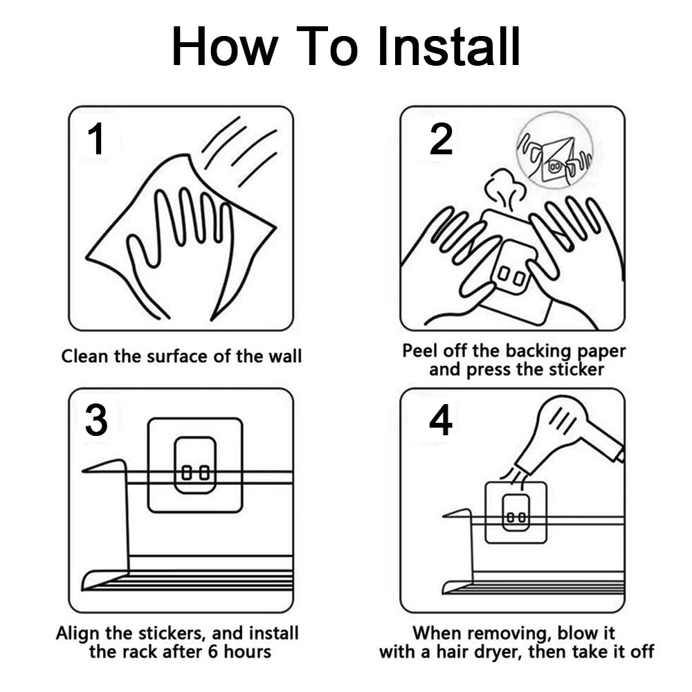 Organisateur de cuisine - Lot de 2 étagères métalliques suspendues pour la maison ou le restaurant - Étagère murale pour pots à épices - Support à une seule couche