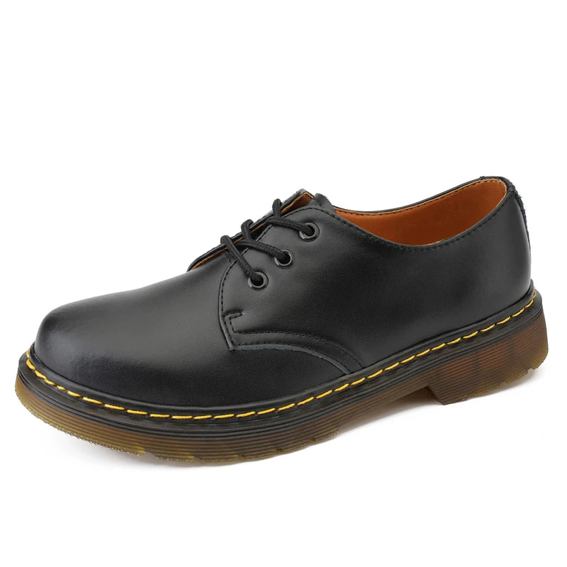 Chaussures homme tendance en cuir véritable, chaussures unisexes décontractées, mocassins plats respirants et antidérapants pour l'extérieur.