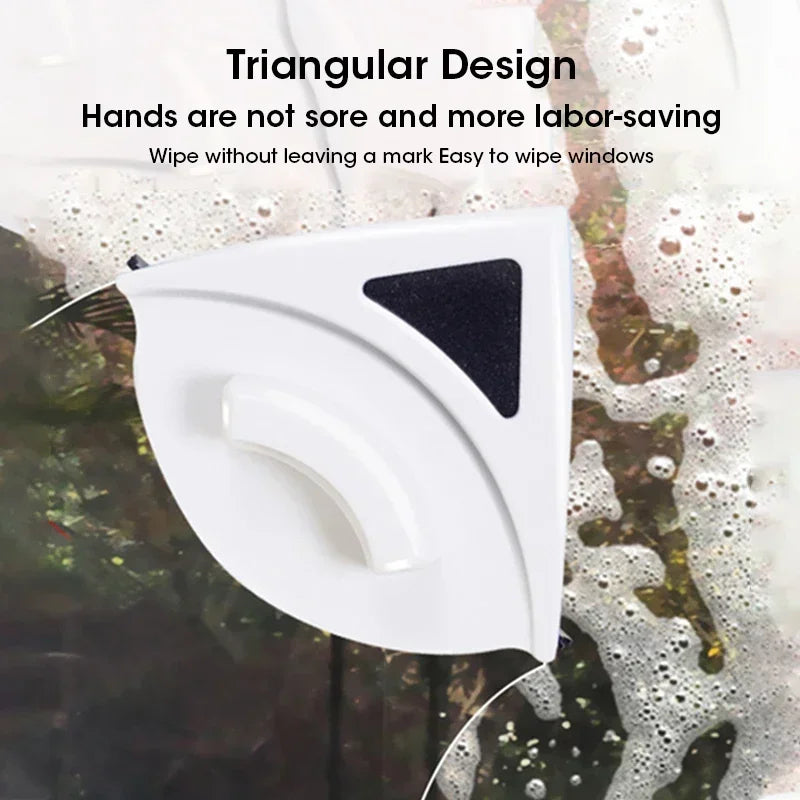 Outils de nettoyage magnétique pour vitres, lingettes double couche multifonctionnelles pour le nettoyage des vitres en hauteur, nettoyage automatique des canalisations