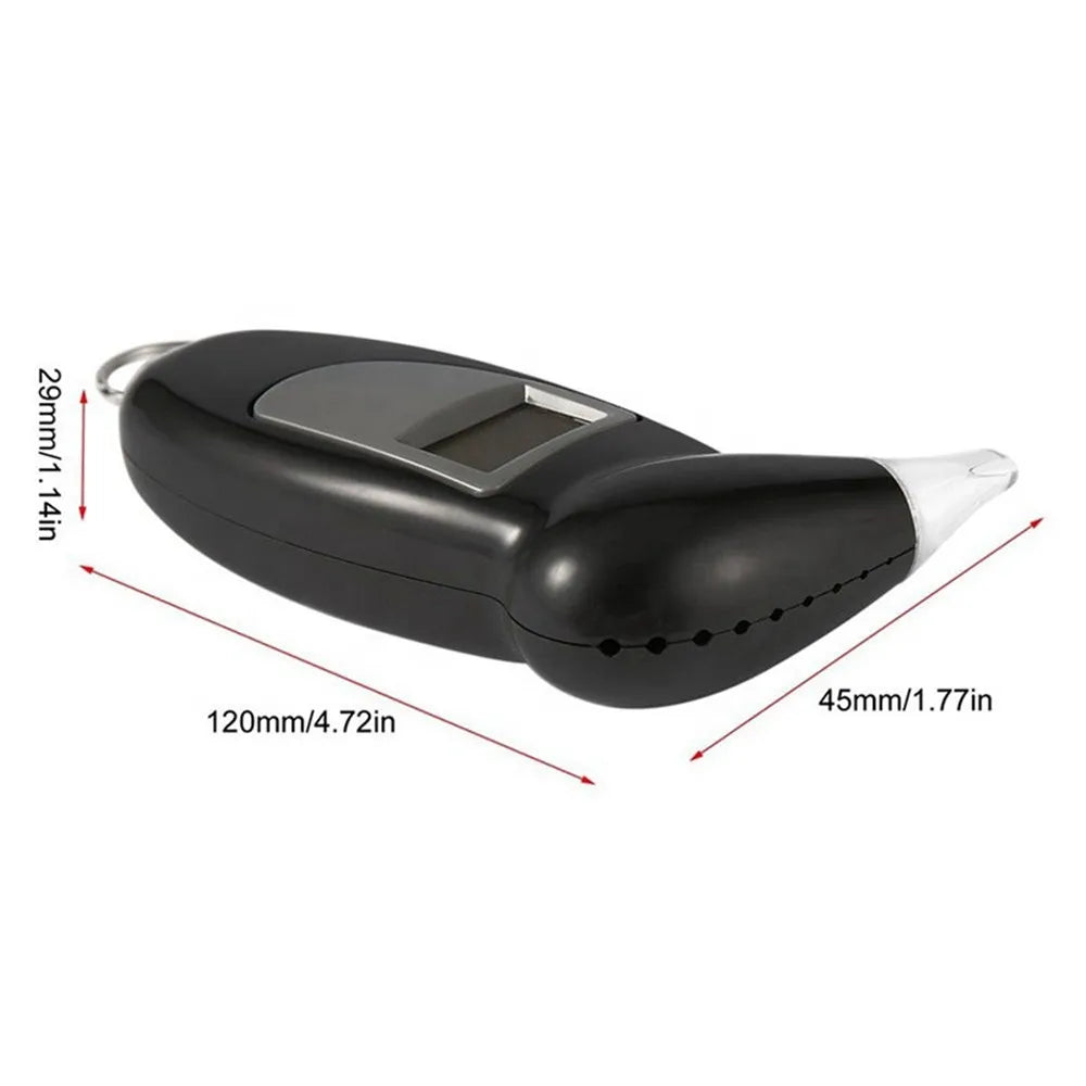 Testeur d'alcoolémie professionnel avec écran LCD numérique, analyseur d'alcoolémie, détecteur d'alcoolémie, outils de test d'alcoolémie