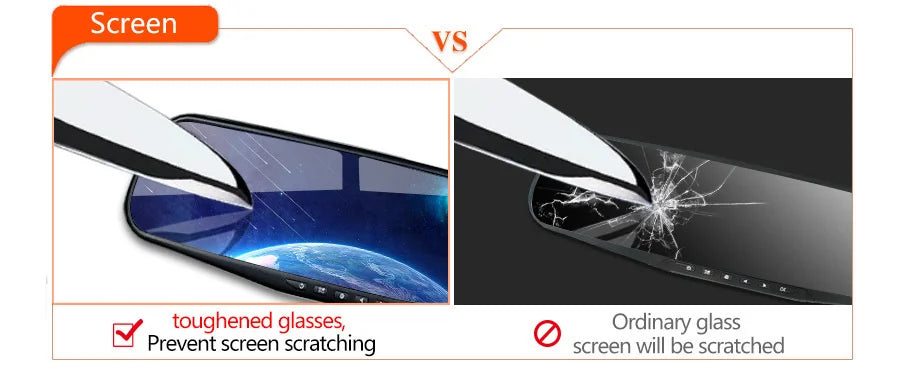 Dashcam, double caméra 1080P avant et intérieure, avec Vision nocturne IR, enregistrement en boucle, caméra DVR de voiture grand Angle.