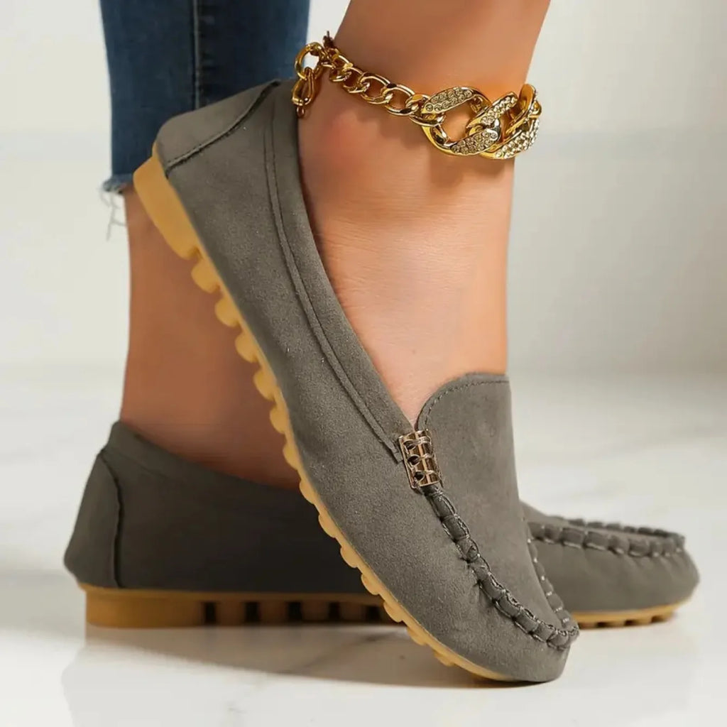 Chaussures décontractées pour femmes 2024 Nouveauté printemps-automne Mocassins plats Chaussures tendance pour femmes Chaussures plates en denim souple antidérapantes Zapatos De Mujer