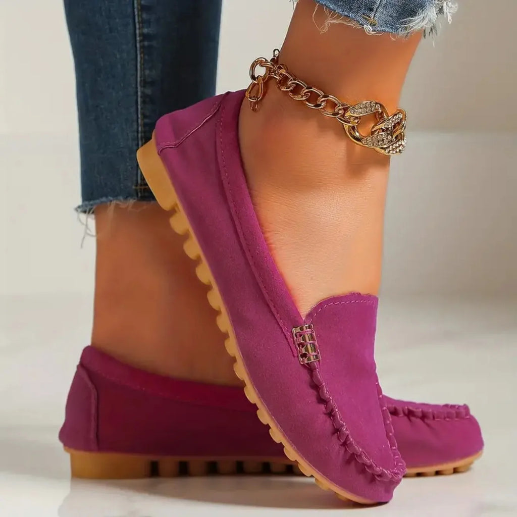 Chaussures décontractées pour femmes 2024 Nouveauté printemps-automne Mocassins plats Chaussures tendance pour femmes Chaussures plates en denim souple antidérapantes Zapatos De Mujer