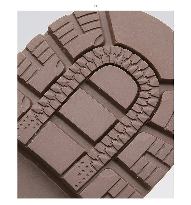 Chaussures décontractées en cuir pour hommes, chaussures à plateforme tendance et polyvalentes, chaussures de ville respirantes en cuir pour hommes