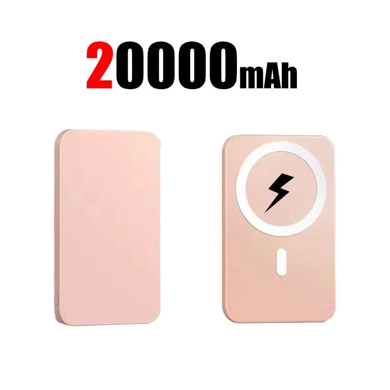 Batterie externe magnétique d'origine, chargeur sans fil portable à charge rapide pour iPhone et Magsafe.