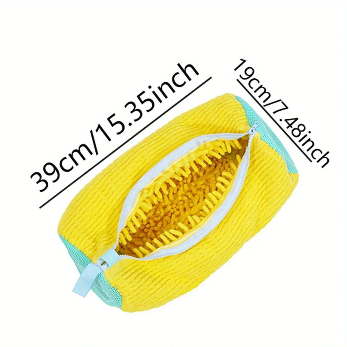 Sac de lavage de chaussures, 1/2 pièces, sac à linge en coton, fermeture à glissière, sac de nettoyage de chaussures, sac à linge amical, sacs de séchage