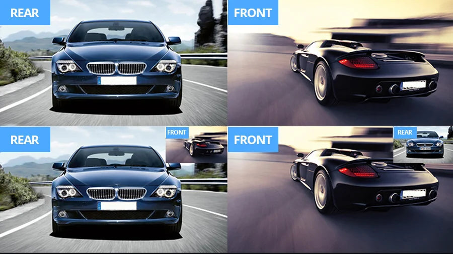 Dashcam, double caméra 1080P avant et intérieure, avec Vision nocturne IR, enregistrement en boucle, caméra DVR de voiture grand Angle.